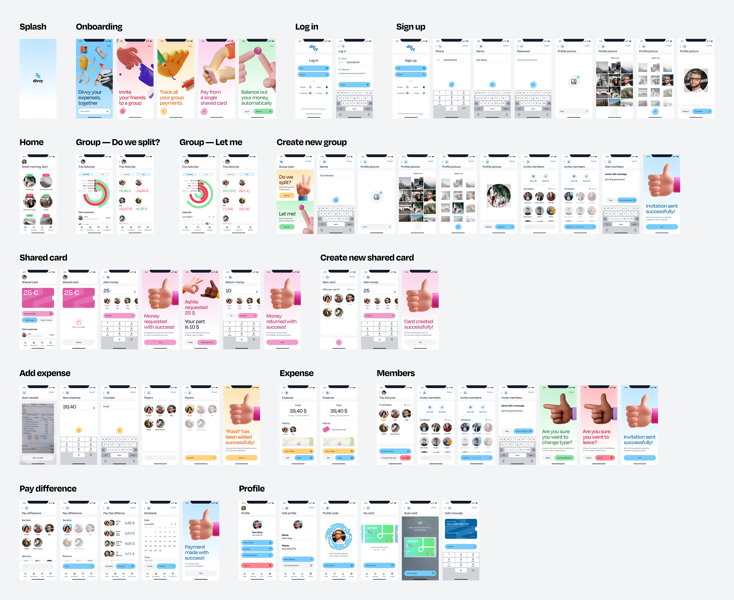 The complete app